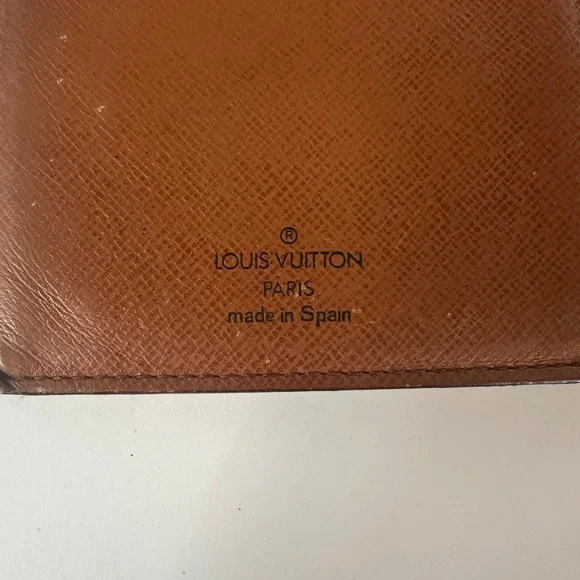 Louis Vuitton Monogram Leather Long Wallet Brown – Made in Spain - Picture 3 of 16